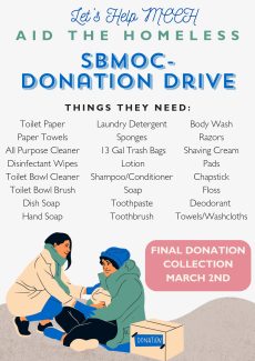 SBMOC - Donation Drive